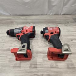 AS-IS MILWAUKEE FUEL 18V Cordless Hammer Drill and Impact Driver Combo Kit