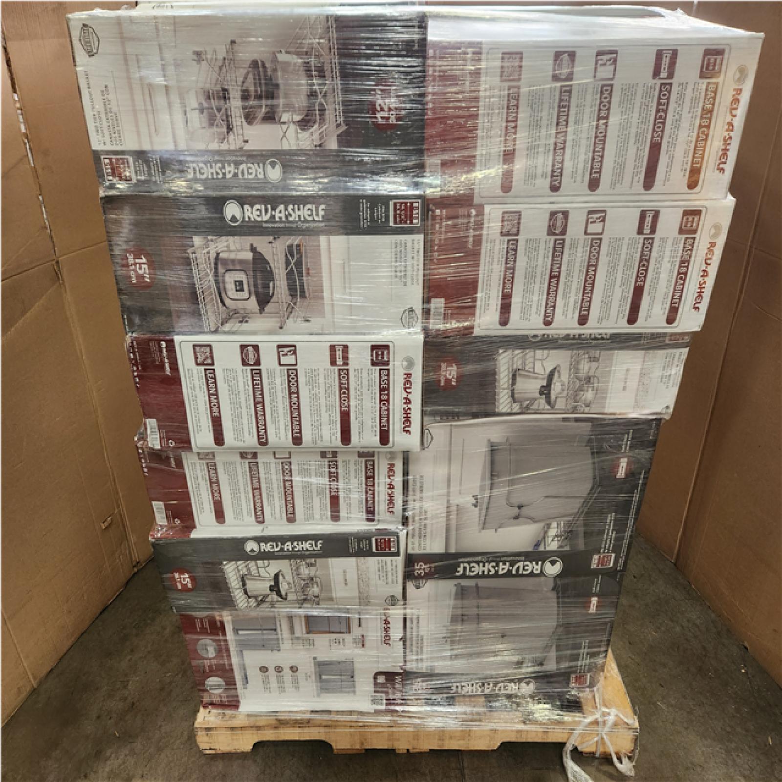 Phoenix NEW Pallet of Mixed REV-SHELF (30-Boxes)