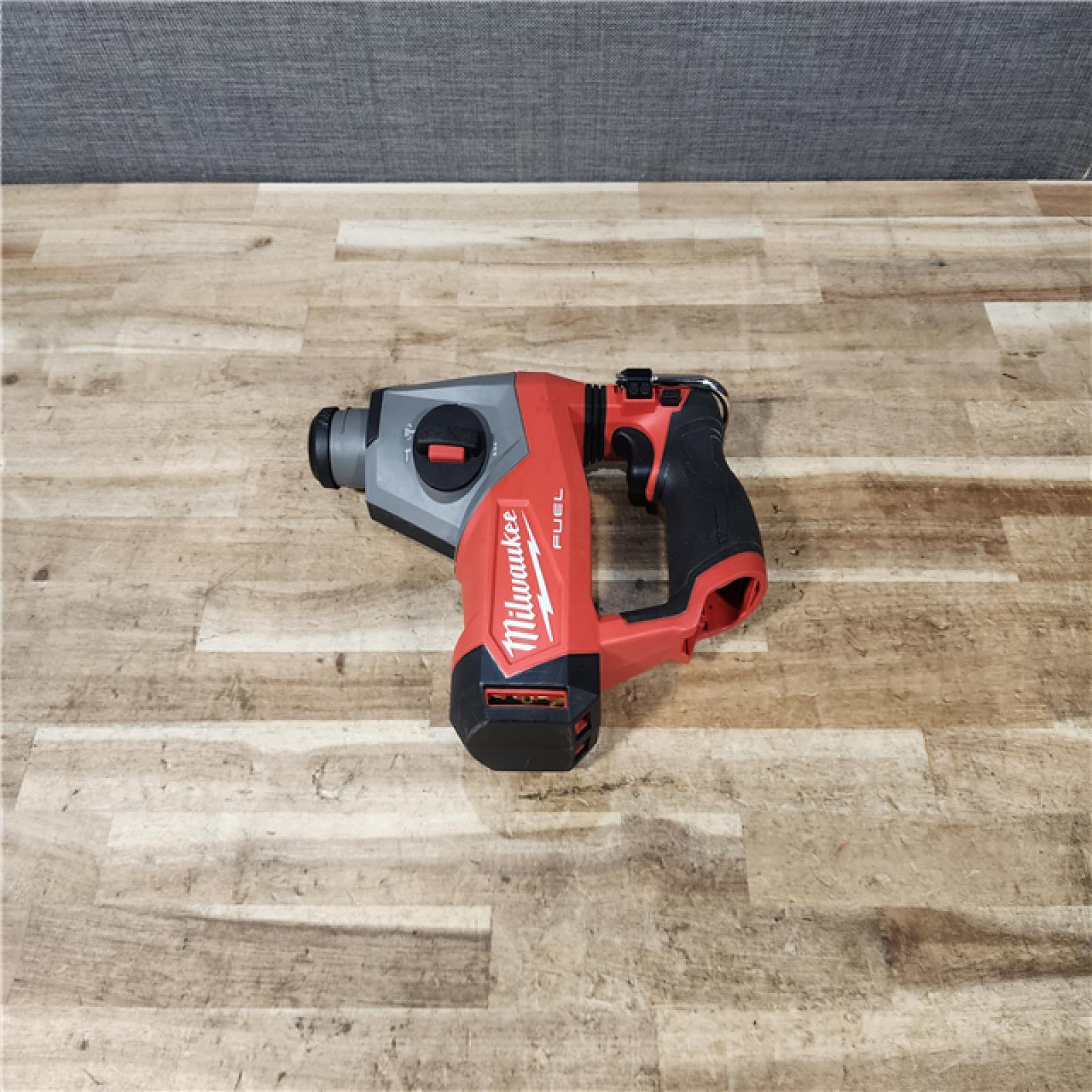 HOUSTON LOCATION - AS - IS Milwaukee  FUEL 12V Lithium-Ion Brushless Cordless 5/8 in. SDS-Plus Rotary Hammer Drill (Tool-Only)
