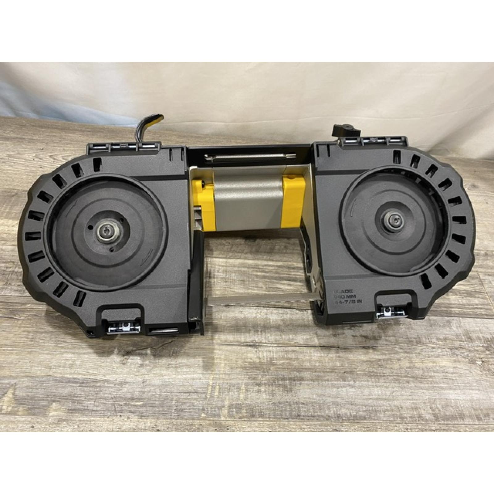 AS-IS DEWALT 20-Volt MAX Lithium-Ion Cordless Brushless Deep Cut Band Saw (Tool-Only)