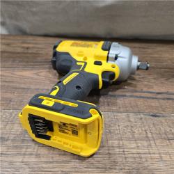 GOOD DeWalt 20V MAX 1/2 in. Cordless Brushless Mid-Range Impact Wrench Tool Only