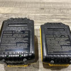 AS-IS DEWALT 20V MAX Lithium-Ion Battery Kit with 5.0Ah and 2.0Ah Battery and Charger