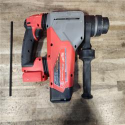 HOUSTON LOCATION - AS-IS Milwaukee 2915-20 M18 FUEL 18-Volt Lithium-Ion Brushless Cordless SDS-Plus 1-1/8 in. Rotary Hammer Drill (Tool-Only)