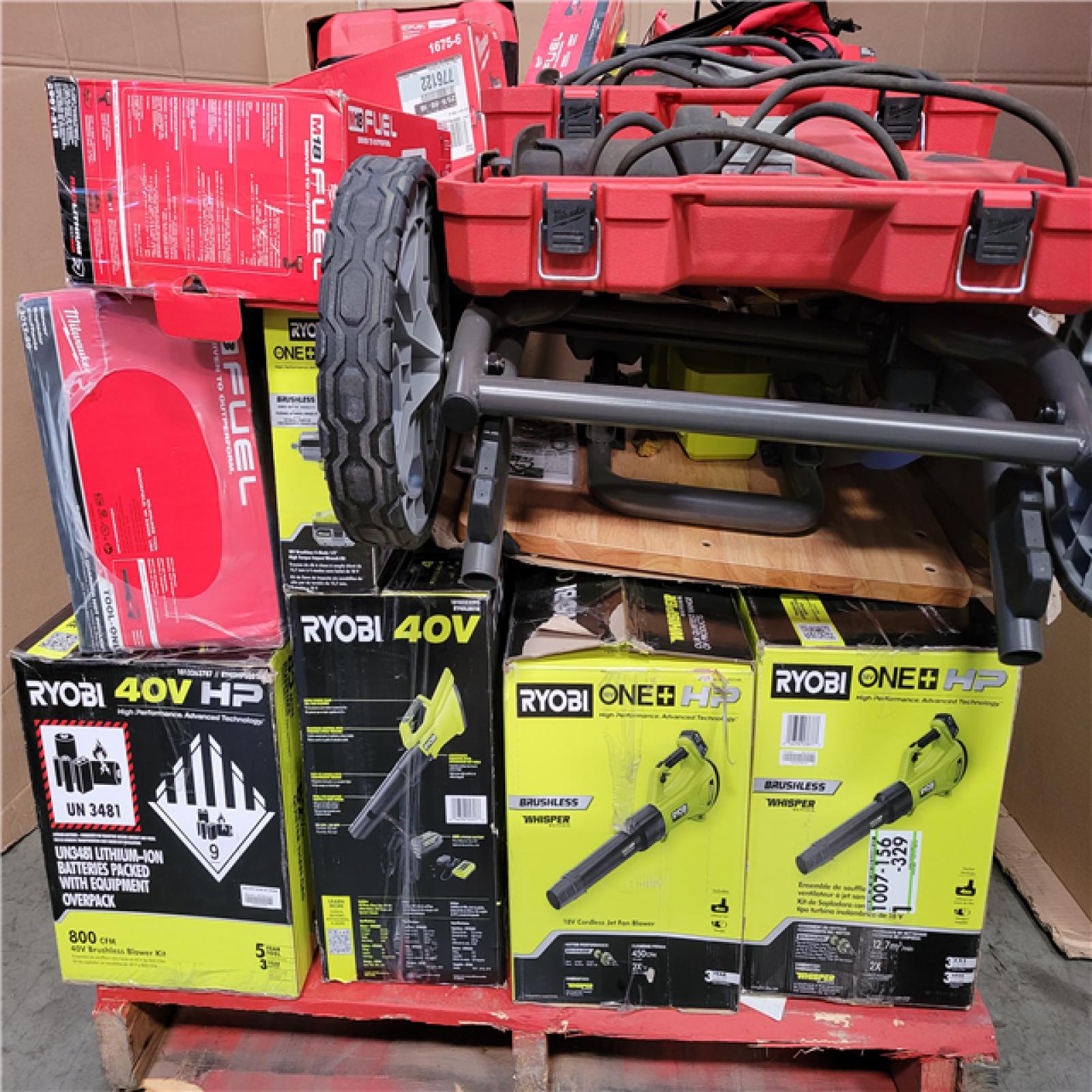 CALIFORNIA AS-IS TOOL PALLET