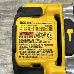 AS-IS DEWALT 20V MAX Brushless Cordless 1/2 3-Speed Hammer Drill (Tool-Only)