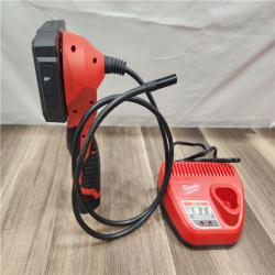 AS-IS- MILWAUKEE M12 12V Lithium-Ion Cordless M-SPECTOR 360-Degree 4 Ft. Inspection Camera Kit