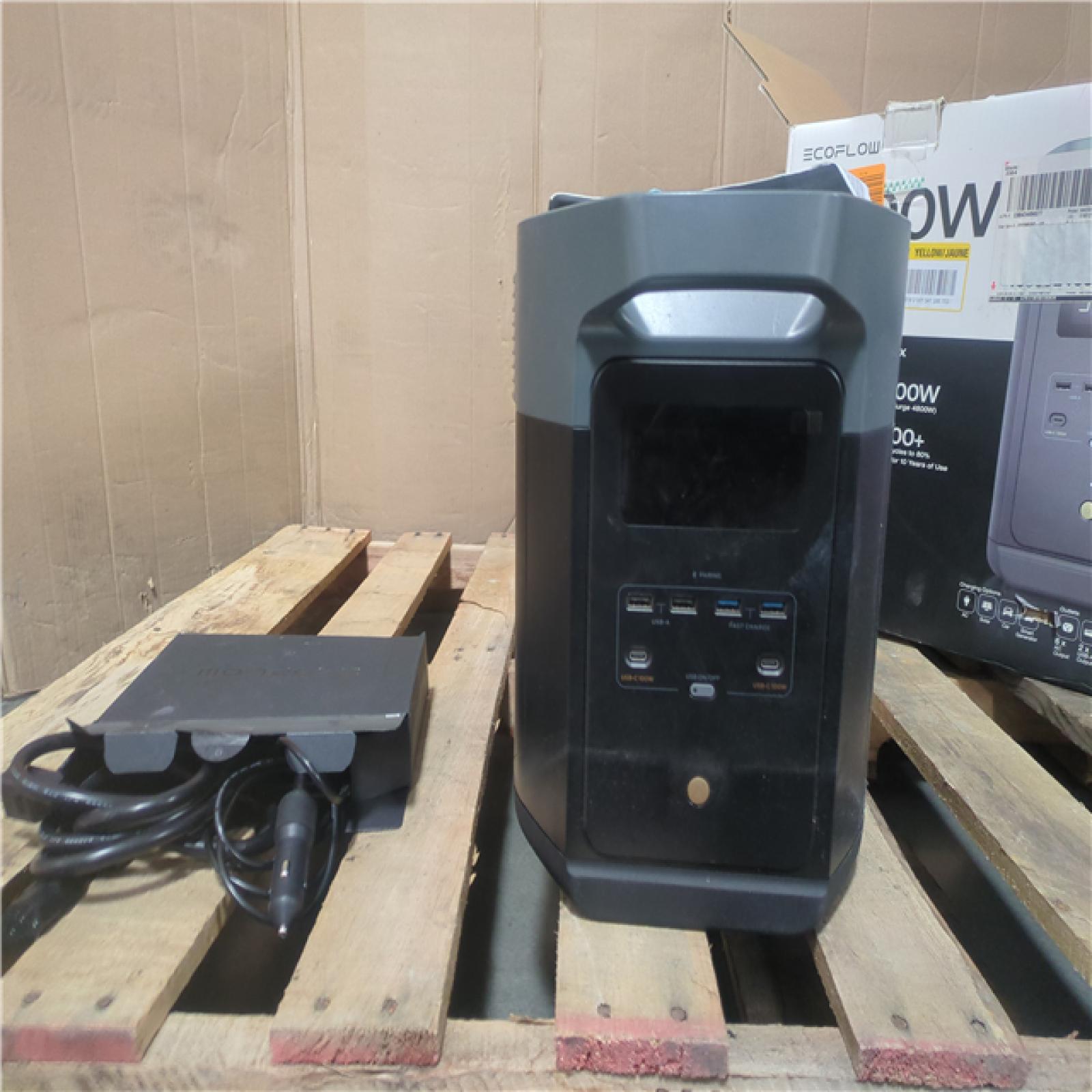 CALIFORNIA AS-IS ECOFLOW BATTERY GENERATOR