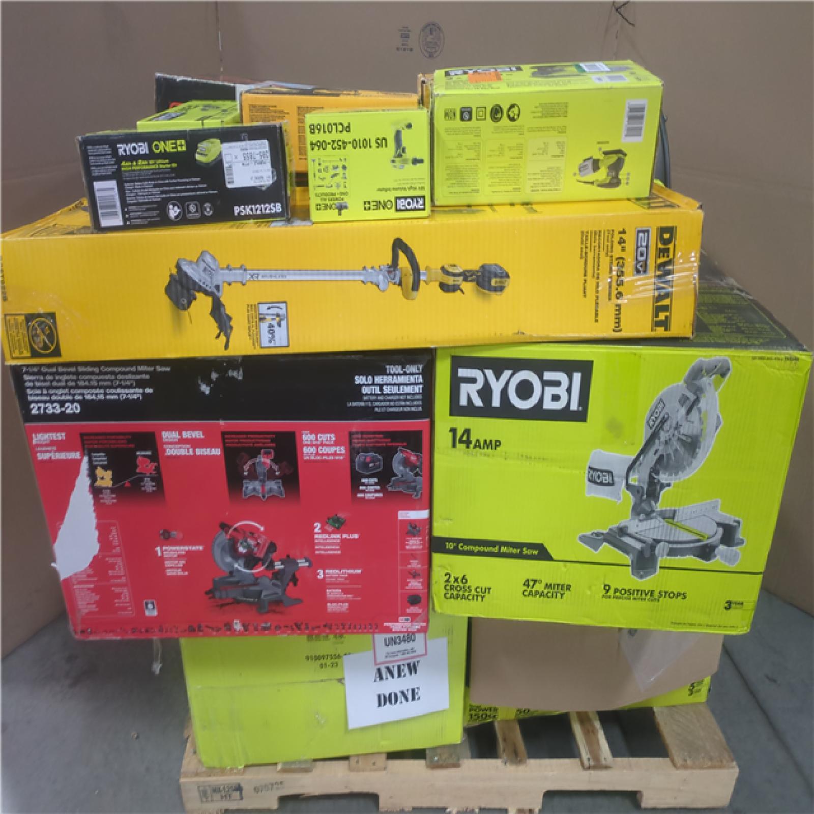 CALIFORNIA AS-IS TOOL PALLET