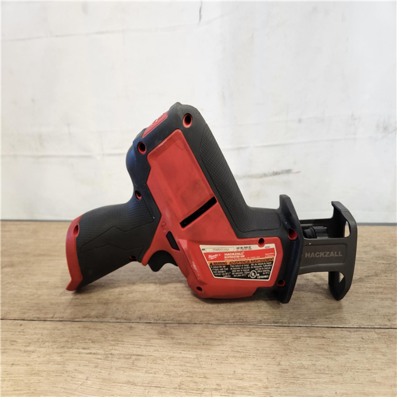 AS-IS- Milwaukee Cordless HACKZALL Reciprocating Saw Kit