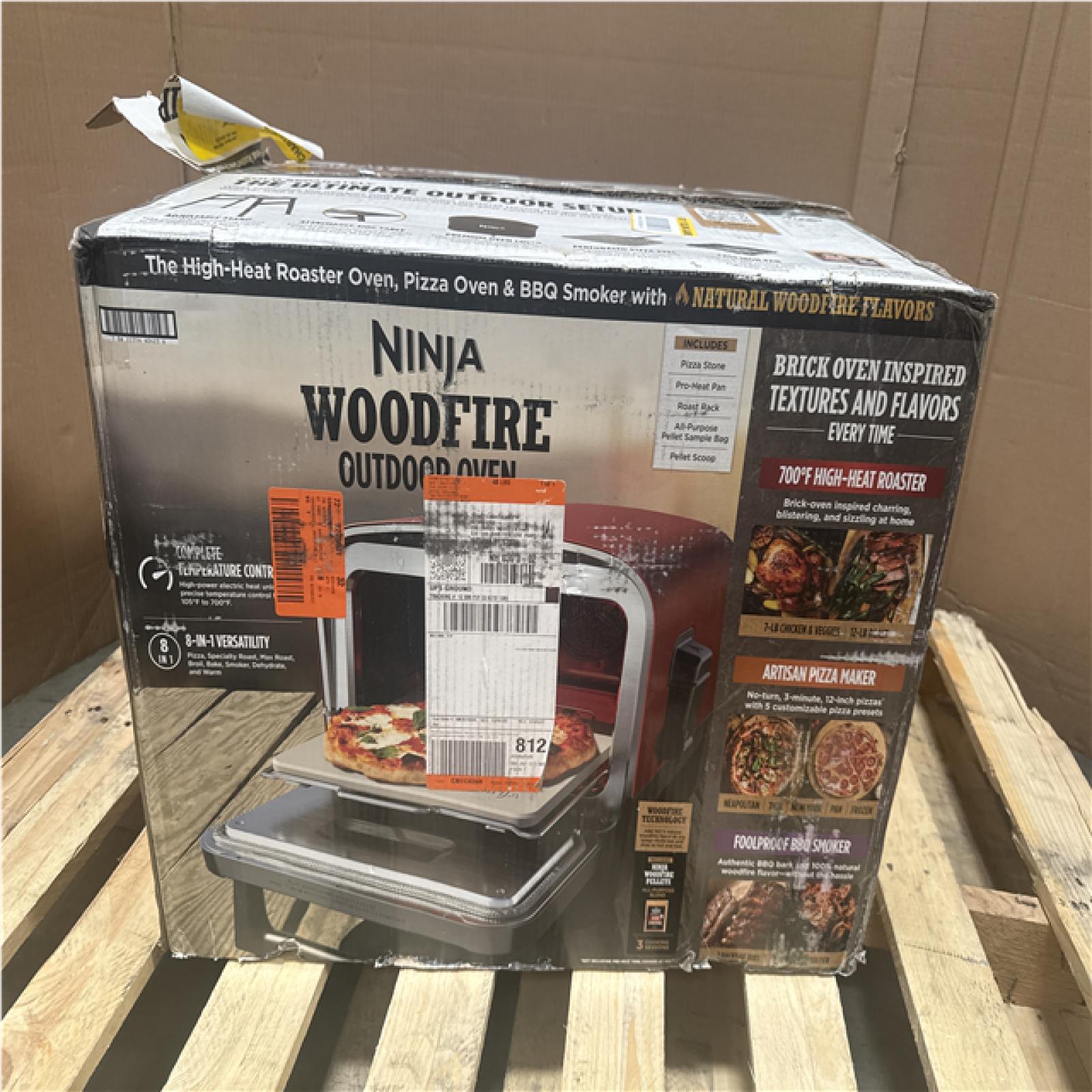 CALIFORNIA AS IS NINJA WOODFIRE OUTDOOR OVEN