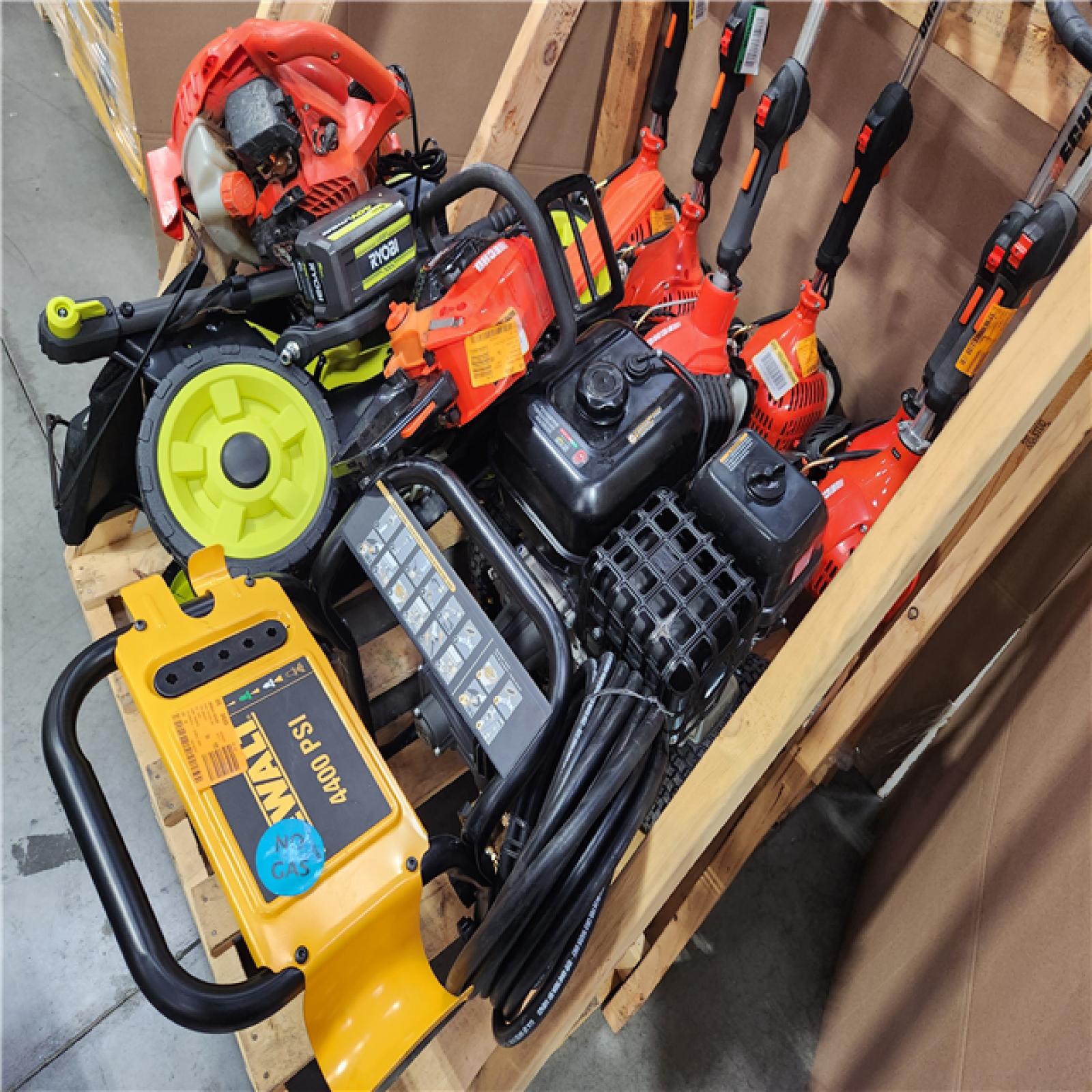 CALIFORNIA AS-IS OUT DOOR POWER EQUIPMENT