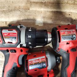 Houston Location AS-IS Milwaukee Drills QTY/2 and Impact and Batteries QTY/2 and Charger