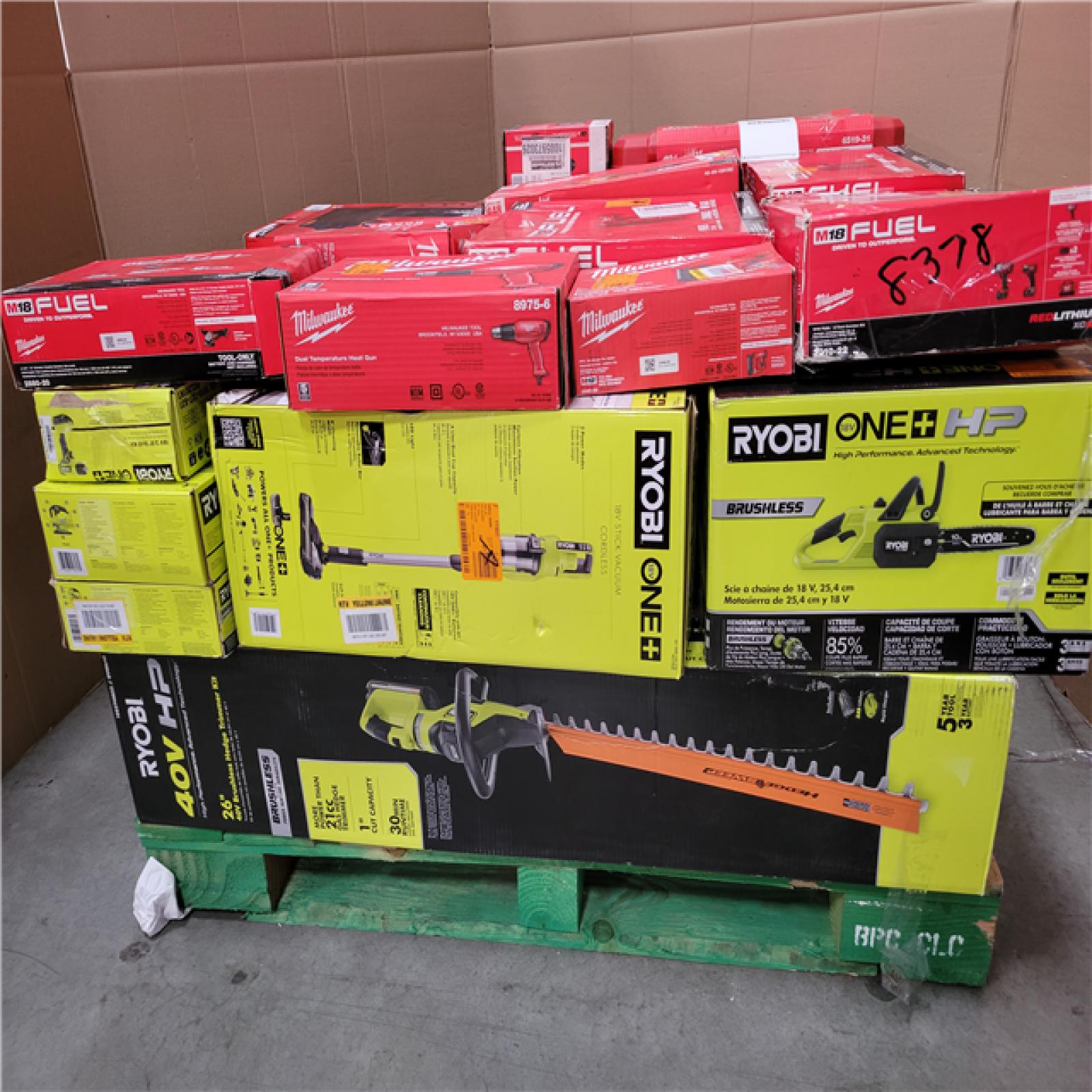 CALIFORNIA AS-IS TOOL PALLET