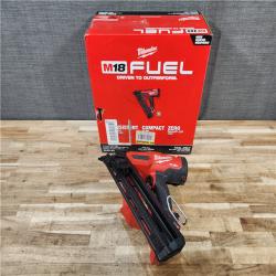 HOUSTON LOCATION - AS-IS Milwaukee FUEL 18-Volt Lithium-Ion Brushless Cordless Gen II 15-Gauge Angled Finish Nailer (Tool-Only)