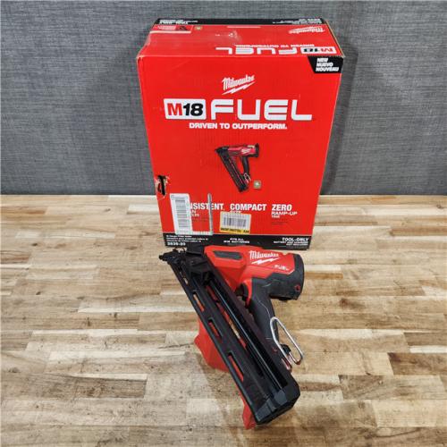 HOUSTON LOCATION - AS-IS Milwaukee FUEL 18-Volt Lithium-Ion Brushless Cordless Gen II 15-Gauge Angled Finish Nailer (Tool-Only)