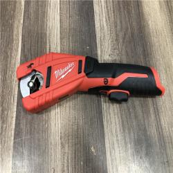 AS-IS Milwaukee 12V Lithium-Ion Cordless Copper Tubing Cutter (Tool-Only)