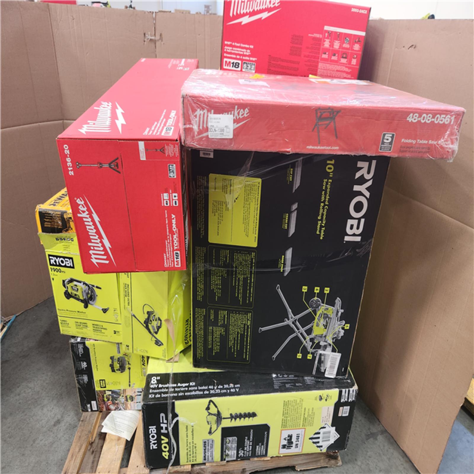 CALIFORNIA AS-IS TOOL PALLET