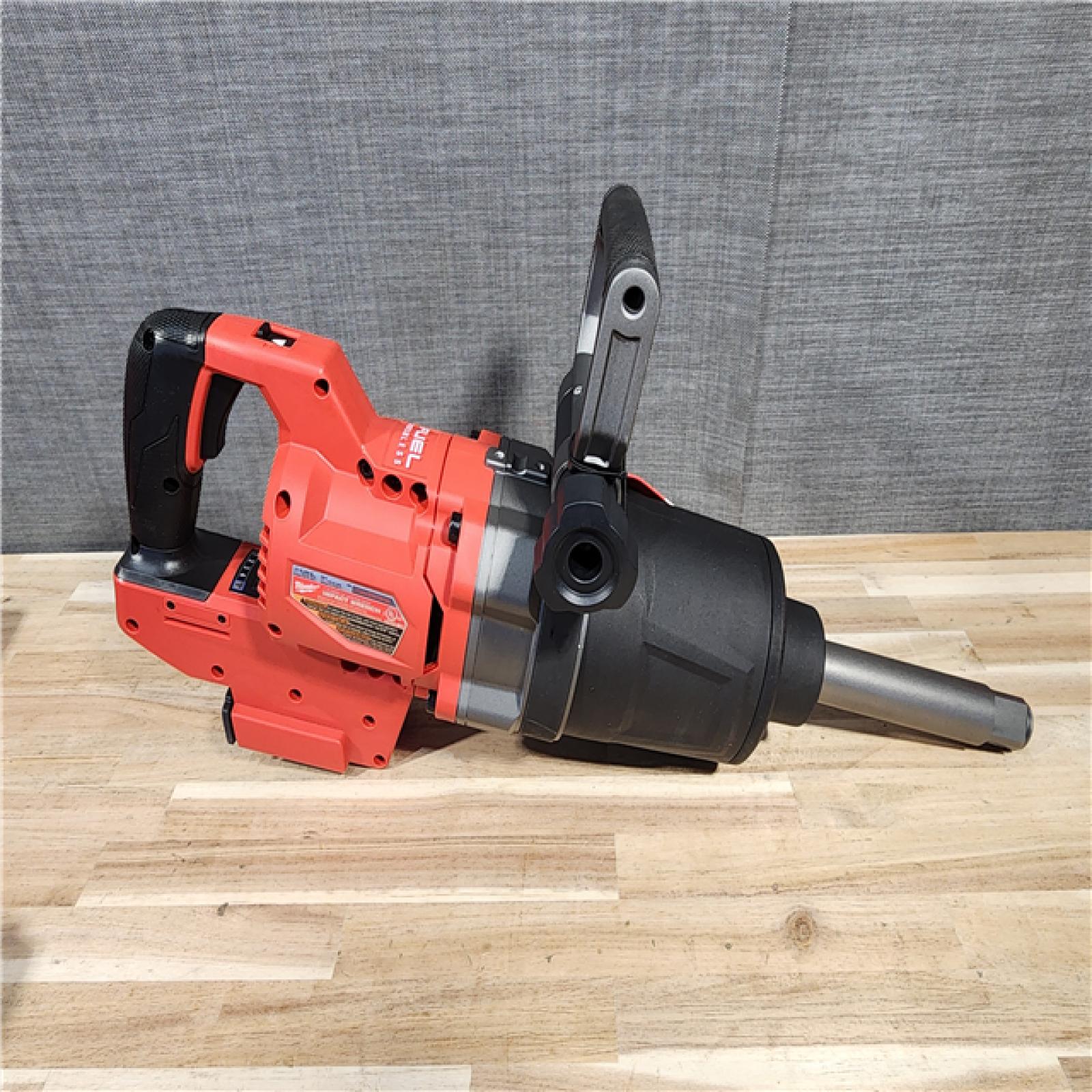 HOUSTON LOCATION - AS-IS (APPEARS LIKE NEW) Milwaukee FUEL 18V Lithium-Ion Brushless Cordless 1 in. Impact Wrench Extended Reach D-Handle Kit