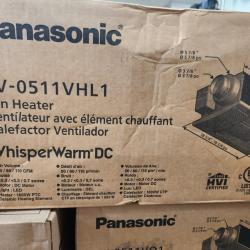 Phoenix NEW Mixed Panasonic Ventilator fans and Heaters Pallet (17-Total)