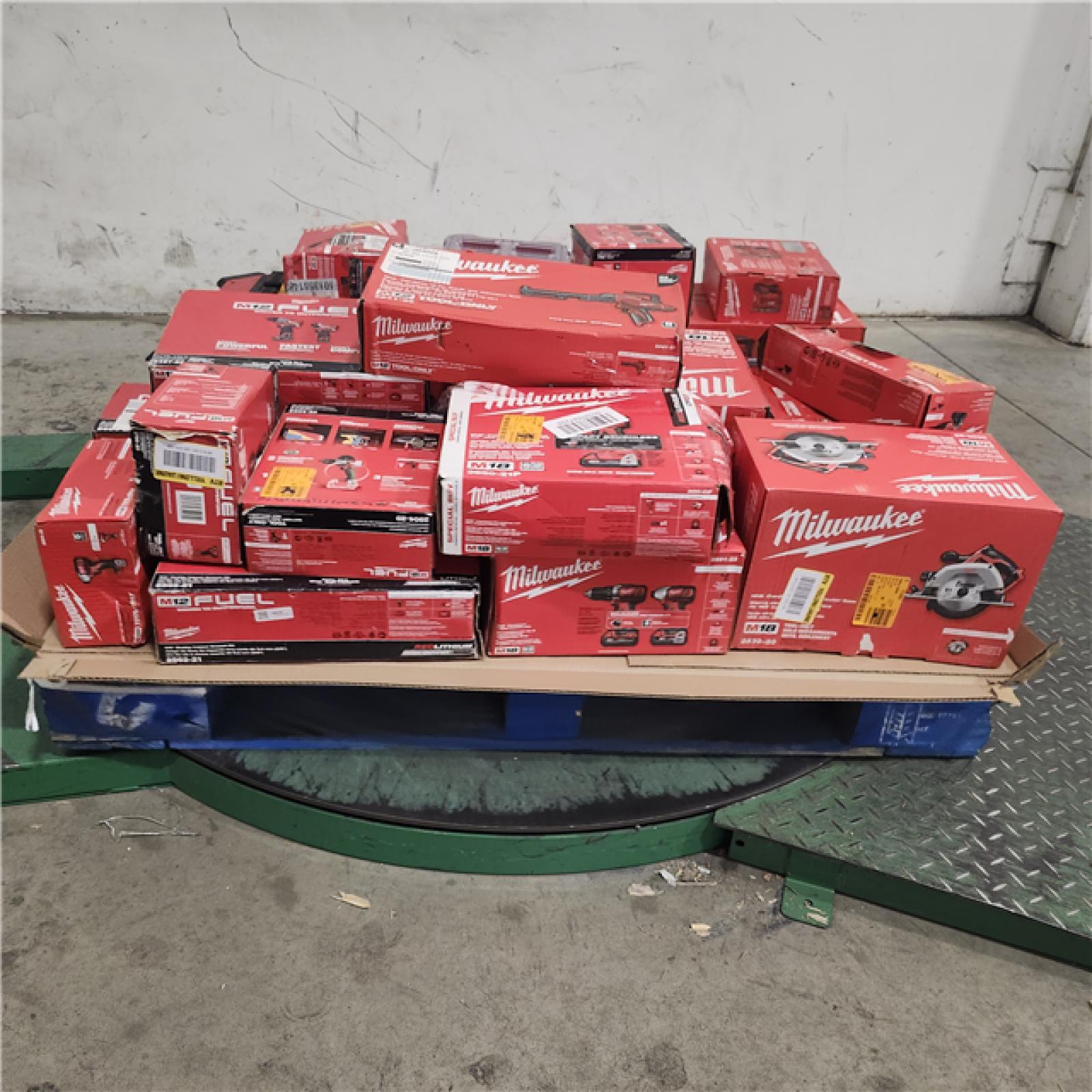 Dallas Location - As-Is MILWAUKEE Tool Pallet
