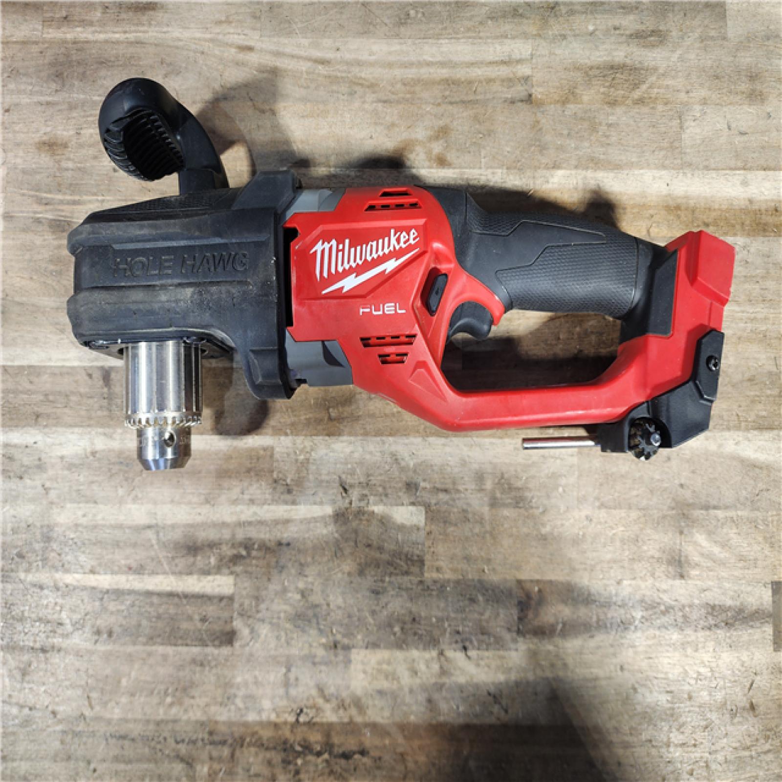 HOUSTON LOCATION - AS-IS Milwaukee M18 FUEL GEN II Brushless Cordless 1/2 in. Hole Hawg Right Angle Drill (Tool-Only)
