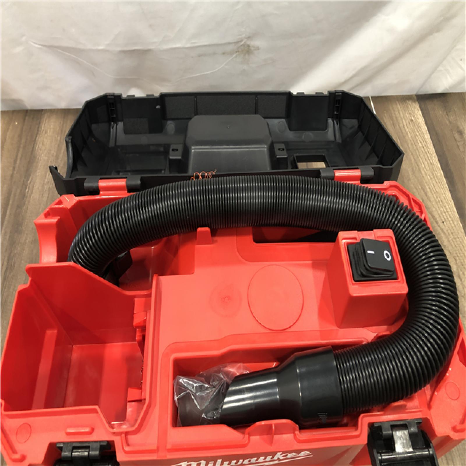 AS-IS Milwaukee 18-Volt 2 Gal. Lithium-Ion Cordless Wet/Dry Vacuum (Vacuum-Only)