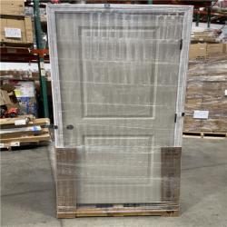 DALLAS LOCATION - 36 in. x 80 in. LH2P Sqtop Hollow Core White Primed Composite Smooth Single Prehung Interior Door w/356 Casing Blk-Hinge PALLET-(5 UNITS)