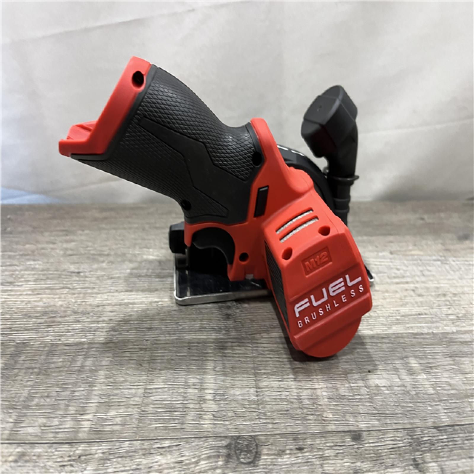 AS-IS Milwaukee FUEL 12V Lithium-Ion Brushless Cordless 3 in. Cut Off Saw (Tool-Only)