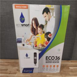HOUSTON LOCATION - AS-IS (NEW) ECO36 TANKLESS ELECTRIC WATER HEATER