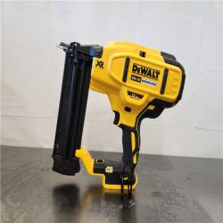 AS-IS- DEWALT 20V MAX XR Lithium-Ion Electric Cordless 18-Gauge Brad Nailer (Tool Only)