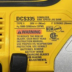 AS-IS DEWALT 20V MAX XR Cordless Barrel Grip Jigsaw (Tool Only)
