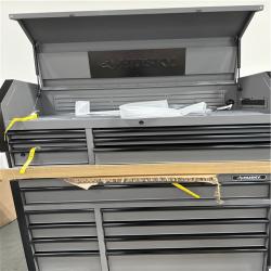 California AS-IS HUSKY Tool Chest & Cabinet Combo 15-Drawers; Appears in Excellent Condition