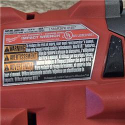 AS-IS Milwaukee FUEL GEN-3 18V Lithium-Ion Brushless Cordless 1/2 in. Compact Impact Wrench with Friction Ring (Tool-Only)