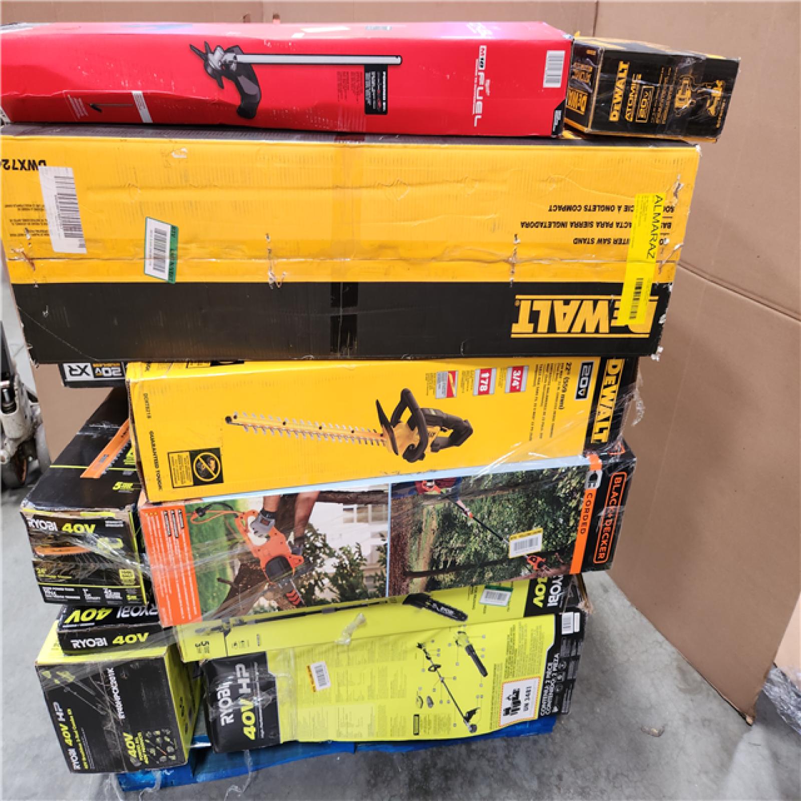 CALIFORNIA AS-IS TOOL PALLET