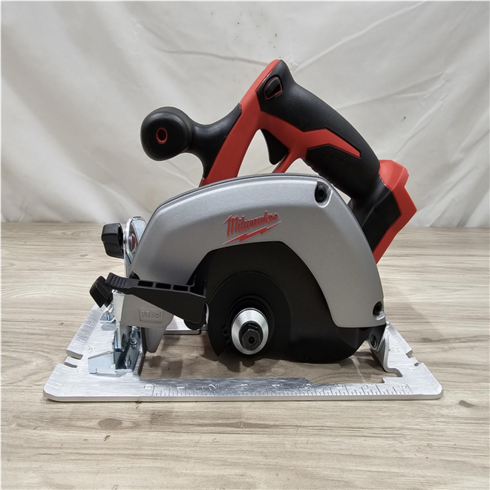 AS-IS Milwaukee 18V Lithium-Ion Cordless 6-1/2 in. Circular Saw (Tool-Only)