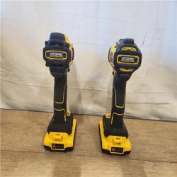 AS-IS- DEWALT ATOMIC 20-Volt MAX Lithium-Ion Cordless Combo (2-Tool) Kit