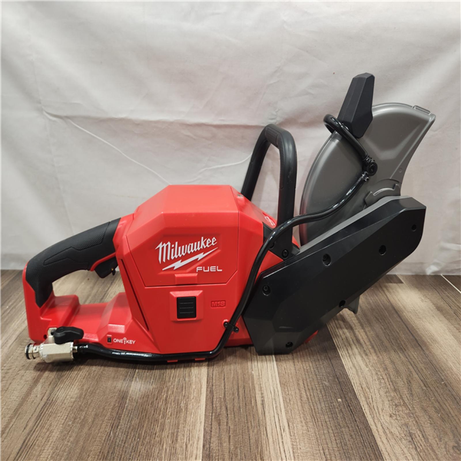 AS-IS- Milwaukee M18 FUEL 9 Cut-Off Saw with ONE-KEY (TOOL ONLY)