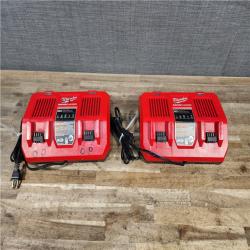 HOUSTON LOCATION - AS-IS MILWAUKEE BATTERY CHARGER QTY - 2