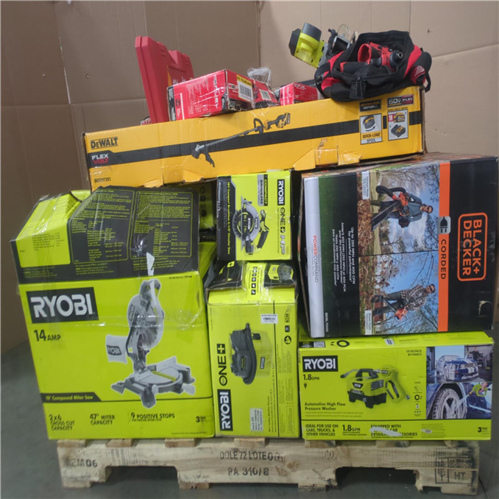 CALIFORNIA AS-IS TOOL PALLET