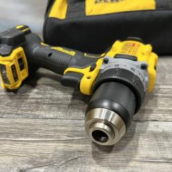 AS-IS DEWALT 20V XR Lithium-Ion Cordless Brushless 1/2 in. Drill/Driver Kit