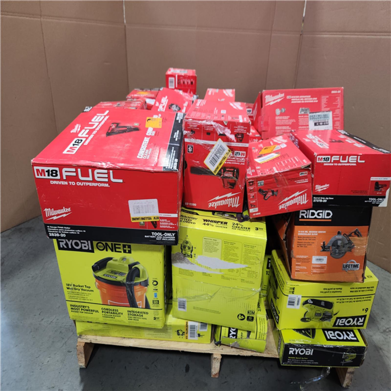 California AS-IS Tool Pallet