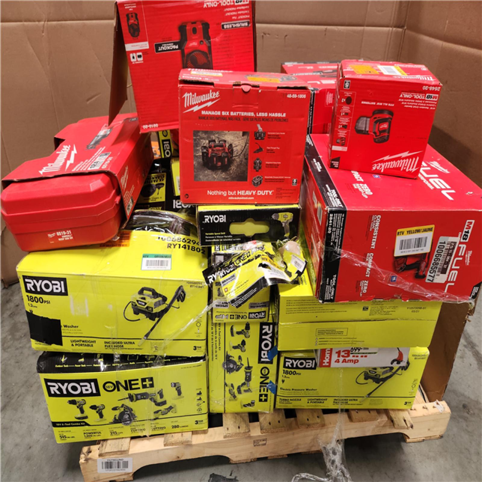 CALIFORNIA AS-IS TOOL PALLET