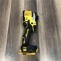 AS-IS DEWALT ATOMIC 20V MAX Cordless Brushless Compact 1/4 in. Impact Driver (Tool Only)