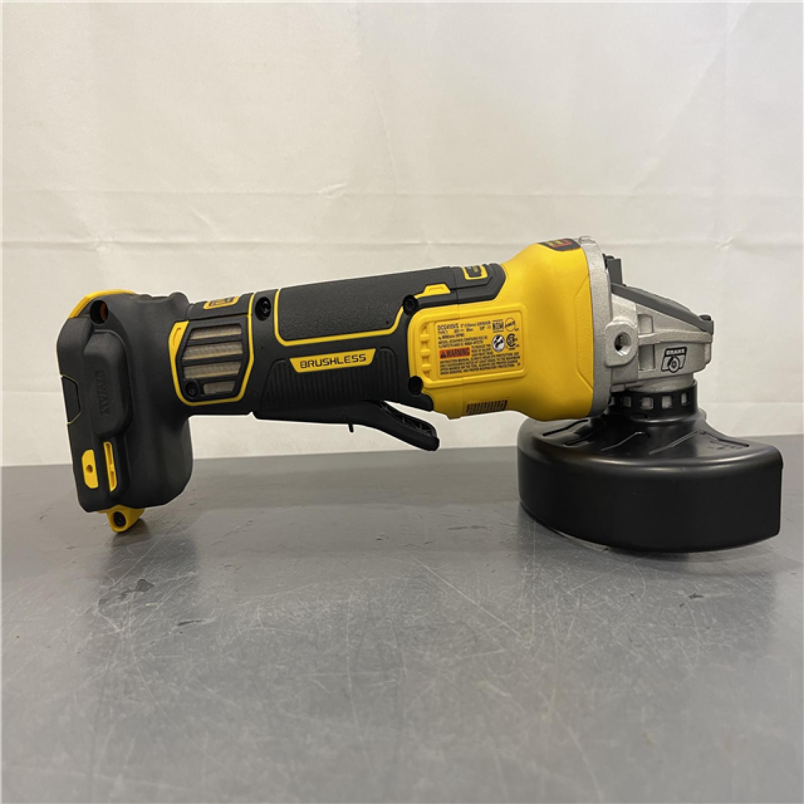 AS-IS - DeWalt 20V XR Cordless 4-1/2. in. to 5 in. Variable Speed Angle Grinder