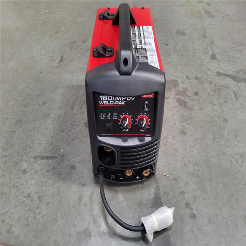CALIFORNIA NEW LINCOLN ELECTRIC 180 I MP DV WELD PAK