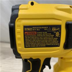 AS-IS DEWALT ATOMIC 20V MAX Lithium Ion Cordless 23 Gauge Pin Nailer Kit