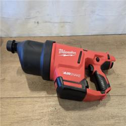 AS-IS Milwaukee 12V Cordless Drain Cleaning Airsnake Air Gun Kit