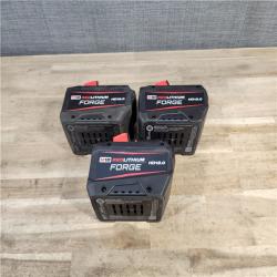 HOUSTON LOCATION - AS-IS MILWAUKEE FORGE BATTERY PACK QTY - 3