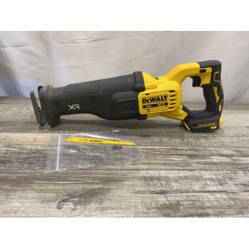 AS-IS DEWALT 20-Volt XR Cordless Reciprocating Saw (Tool Only)