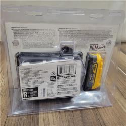 NEW! DEWALT DCBP034C 20V MAX Starter Kit with PowerStack Lithium-Ion Compact Battery and Charger